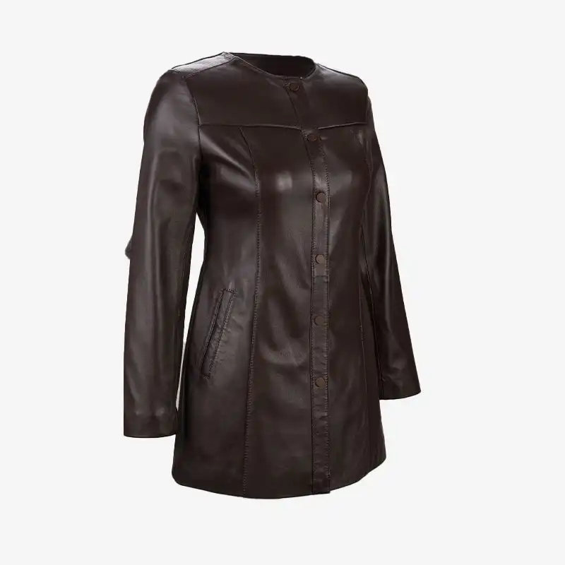 کت چرم زنانه مونو مدل B0003