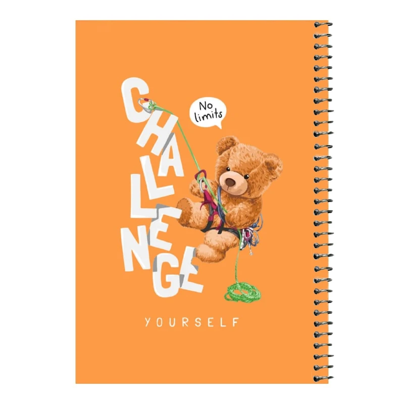 دفتر مشق 80 برگ اس جی مدل تدی چالش    