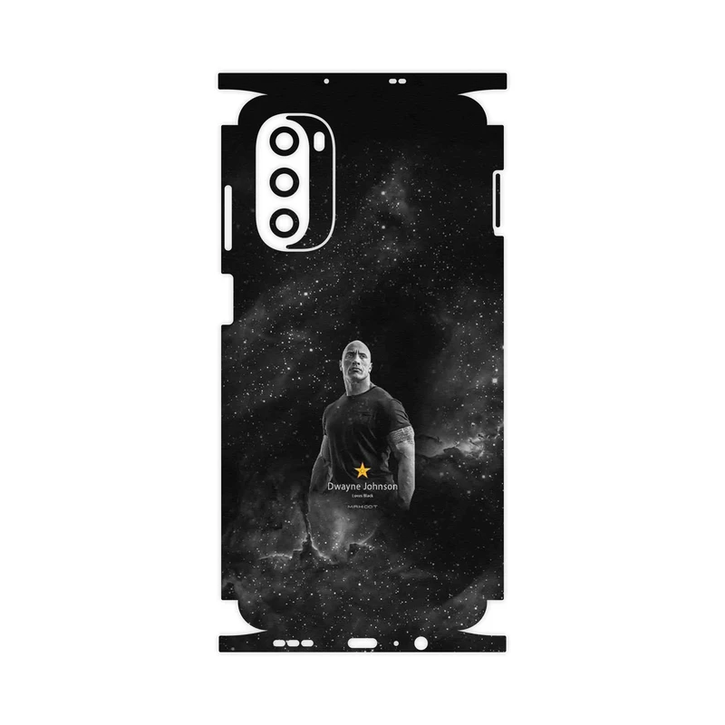 برچسب پوششی ماهوت مدل Dwayne Johnson-FullSkin مناسب برای گوشی موبایل موتورولا Moto G52