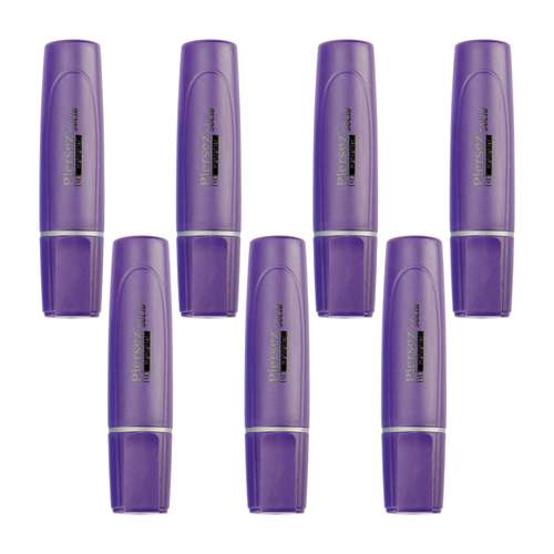 هایلایتر کتابی پییرسز کد PZB0069 مدل سالید بسته 7 عددی 