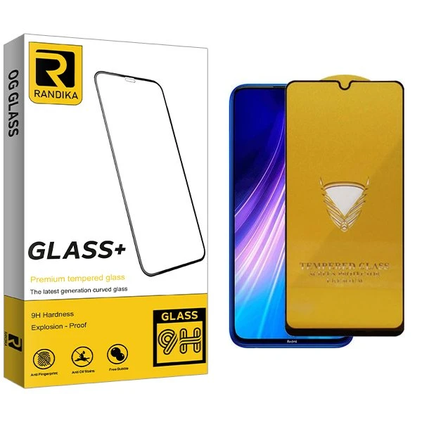 محافظ صفحه نمایش راندیکا مدل RK OG مناسب برای گوشی موبایل شیائومی Redmi Note 8
