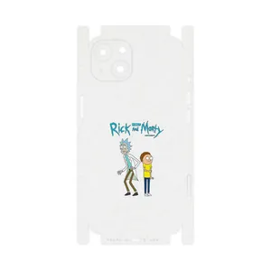 MAHOOT Rick and Morty-FullSkin Cover Sticker for Apple iPhone 13
