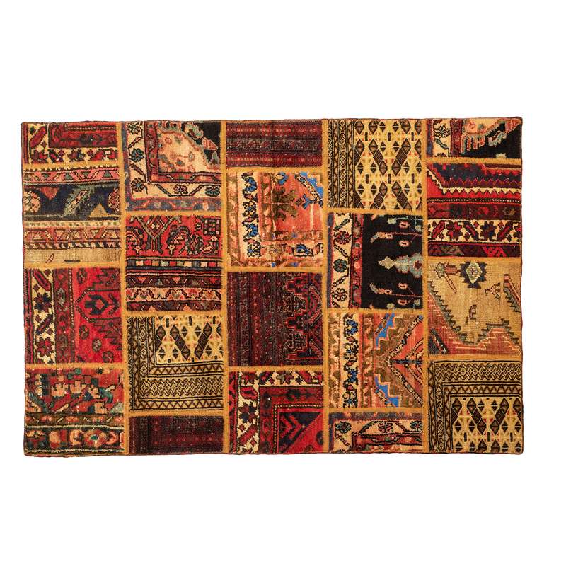 کلاژ فرش دستباف یک و نیم متری ساده کارپت کد 10020131 کلاژ فرش دستباف یک و نیم متری ساده کارپت کد 10020131