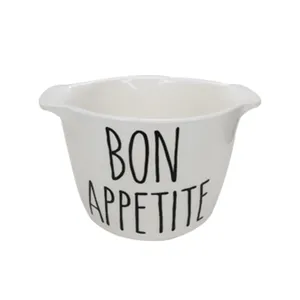  کاسه مدل سوپ خوری طرح BON APPTE