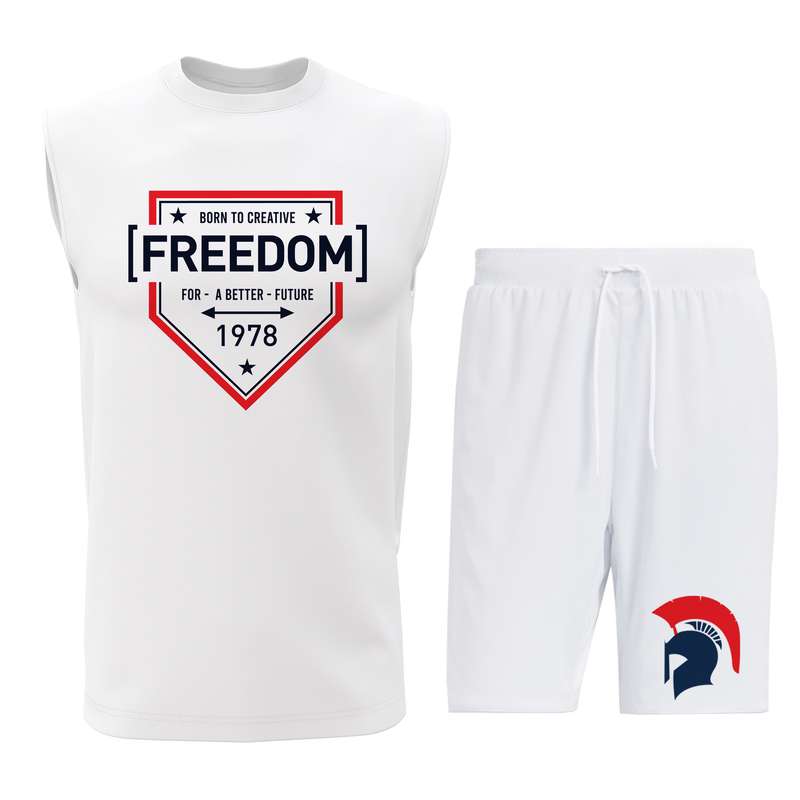 ست تاپ و شلوارک مردانه مدل F025W