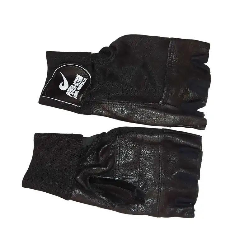 دستکش بدنسازی مردانه مدل A.B.C