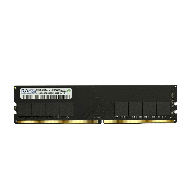 رم دسکتاپ DDR4 تک کاناله 3200 مگاهرتز CL22 راموس مدل CRRWE5 ظرفیت 16 گیگابایت