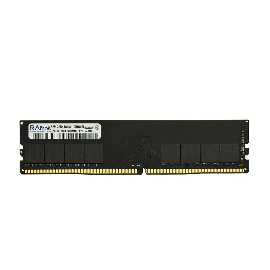 رم دسکتاپ DDR4 تک کاناله 3200 مگاهرتز CL22 راموس مدل CRRWE5 ظرفیت 16 گیگابایت