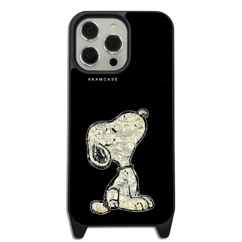کاور آکام مدل AMCWLA15PROMAX-SNOOPY10 مناسب برای گوشی موبایل اپل iPhone 15 Pro Max
