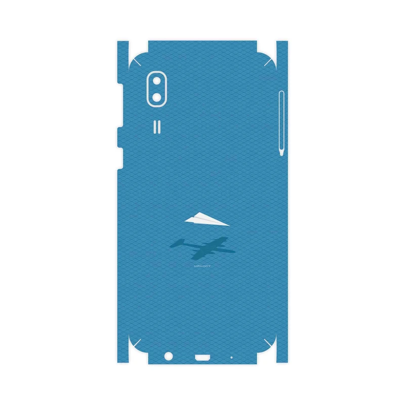 برچسب پوششی ماهوت مدل Minimal Paper Airplane-FullSkin مناسب برای گوشی موبایل سامسونگ Galaxy A2 Core