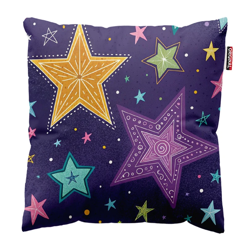  کوسن پاد آفرین طرح ستاره کد 5023 سایز 30*30 سانتی متر