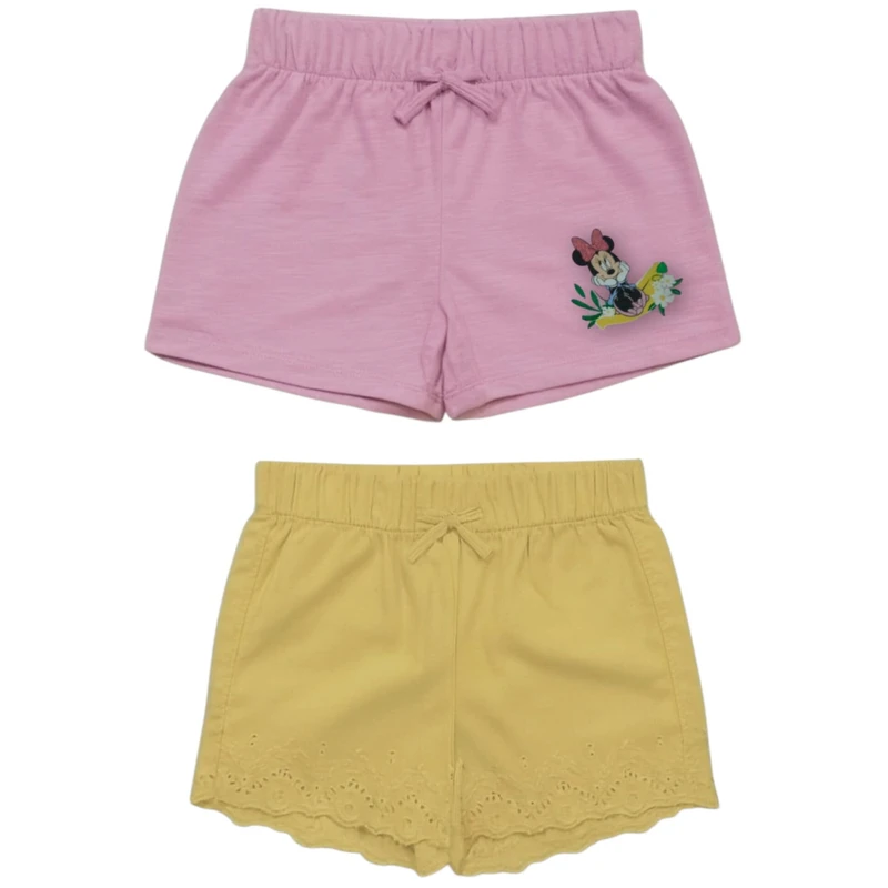 شلوارک دخترانه سی اند ای مدل SS4444 مجموعه دو عددی