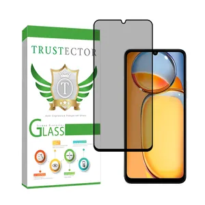 Trustector PRIVFULLT Screen Protector For Xiaomi Redmi 13C 4G / Redmi 13C 5G / Redmi 13R / Poco C65 / Galaxy A05 / Galaxy A05s / Realme C51 / Realme C53