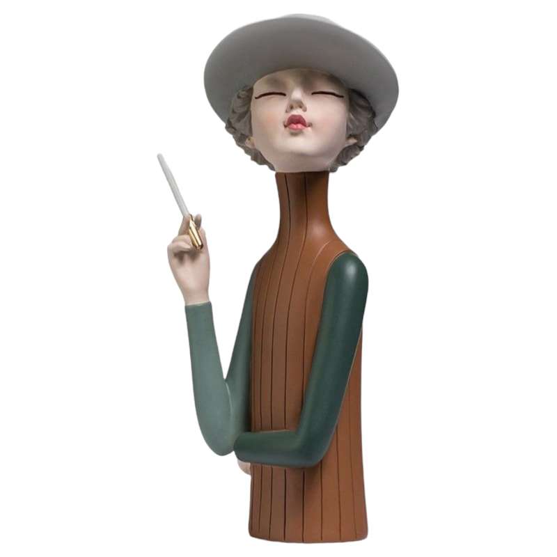 مجسمه مدل کلاه دار