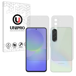 UNIPRO Star 4 model matte screen protector suitable for Samsung Galaxy A56 mobile phone along with the back protector