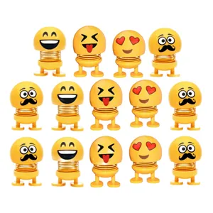 عروسک فنری طرح ایموجی مدل AFSH  کد 403  بسته 14 عددی