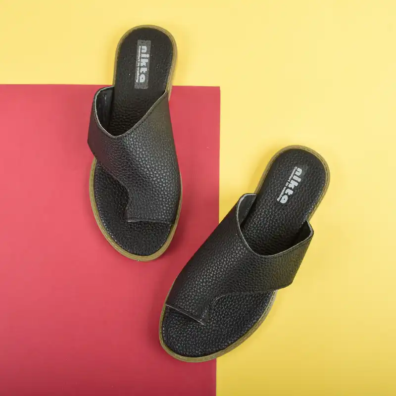 دمپایی لاانگشتی زنانه نیکتا مدل BK.ALL.2807