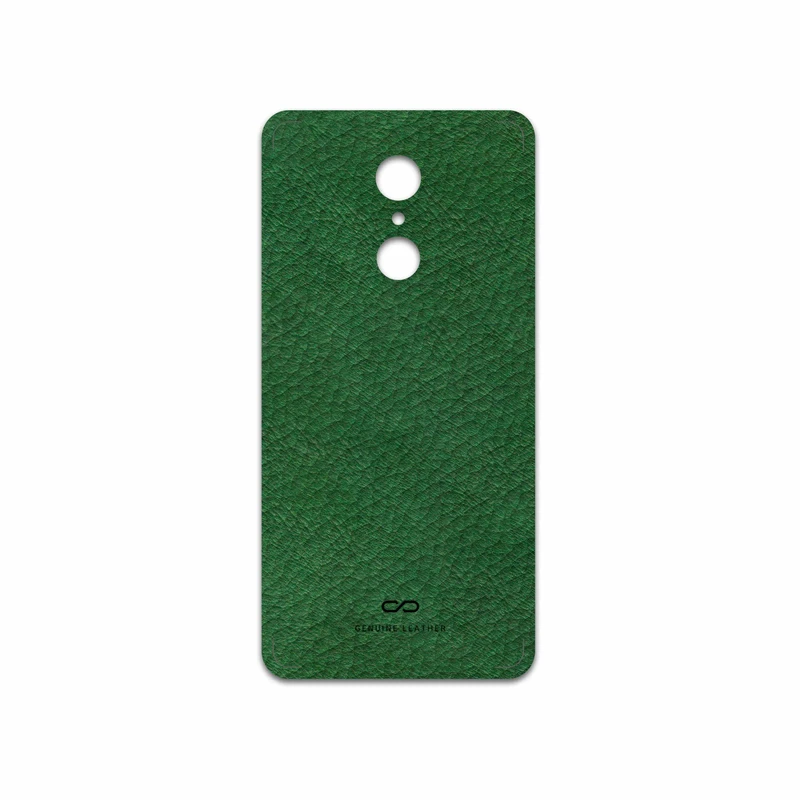 برچسب پوششی ماهوت مدل Green-Leather مناسب برای گوشی موبایل شیائومی REDMI 5