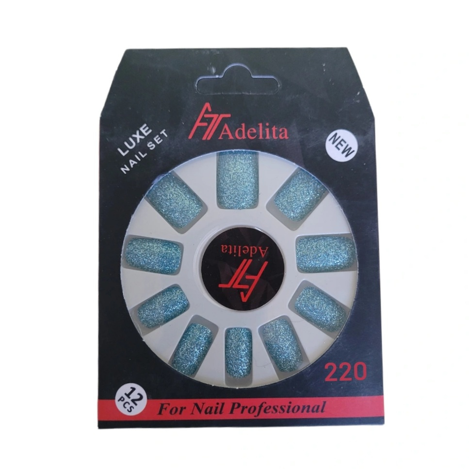 ناخن مصنوعی آدلیتا مدل G-220 بسته 12 عددی