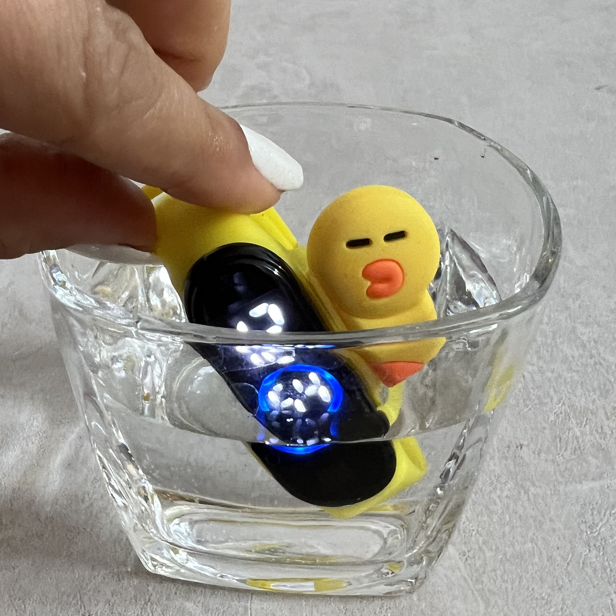 ساعت مچی دیجیتال مدل ضد آب طرح سیلیکونی  جوجه کیوت خوابیده کد BB