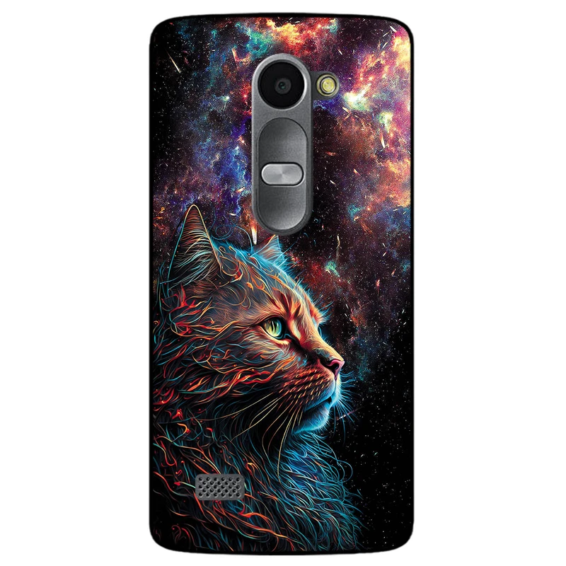 کاور مگافون طرح گربه کهکشانی مدل 4203 مناسب برای گوشی موبایل ال جی Leon