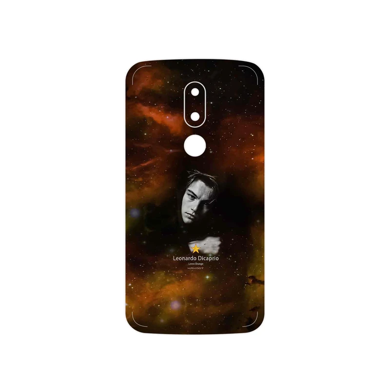 برچسب پوششی ماهوت مدل Leonardo Dicaprio مناسب برای گوشی موبایل موتورولا Moto M