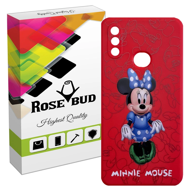 کاور رز باد طرح مینی موس مدل MRM7-040 مناسب برای گوشی موبایل سامسونگ Galaxy A10s