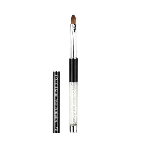 قلم موی کاشت ناخن مدل زبان گربه ای