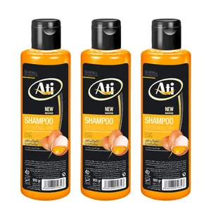 شامپو مو آتی مدل تخم مرغی حجم 900 میلی لیتر مجموعه 3 عددی