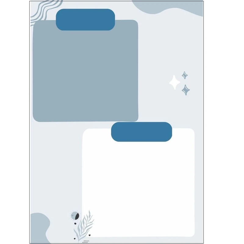 کاغذ یادداشت A5 مدل planner و to do list کد 10109 بسته 20 عددی