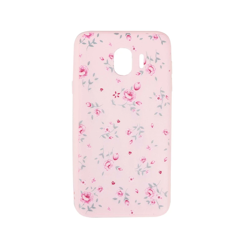 کاور طرح گل کد 01 مناسب برای گوشی موبایل سامسونگ Galaxy J4 2018