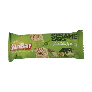 کنجد بار کشمشی سان بار با طعم هل - 30 گرم 
