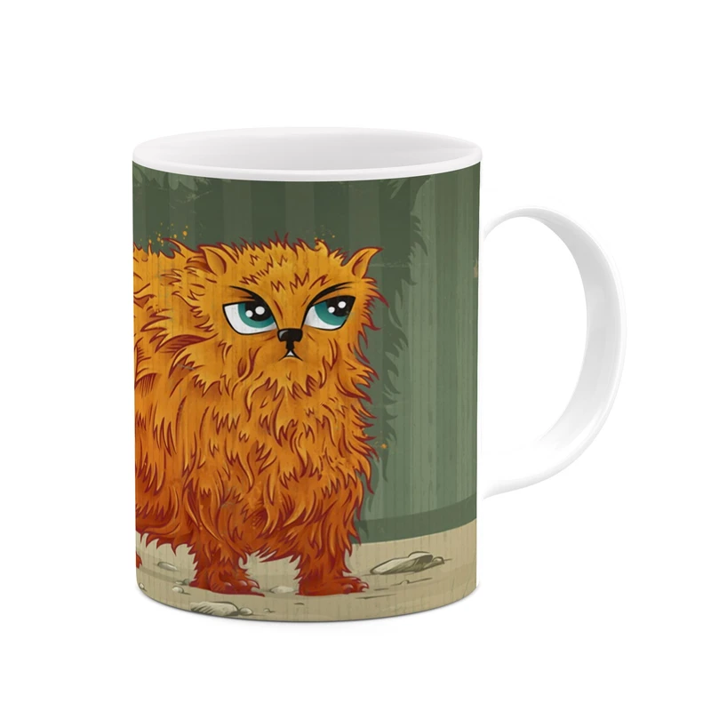 ماگ کاکتی طرح گربه کد mgp11433