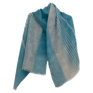 شال زنانه مدل نخی لینن کد 03