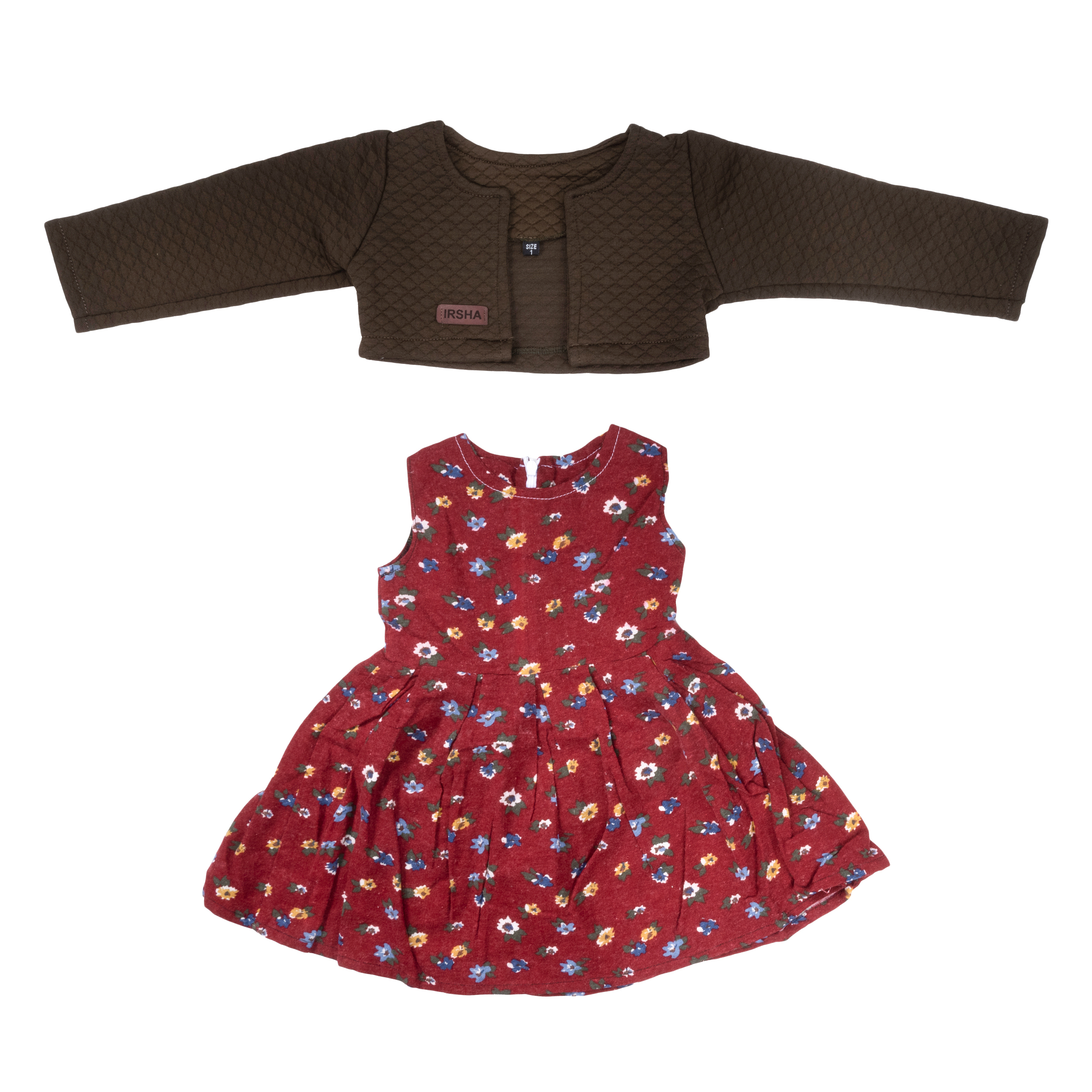 ست کت و پیراهن دخترانه مدل 71926