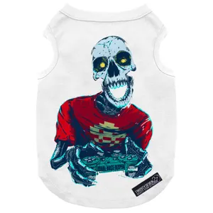 لباس سگ و گربه 27 طرح Gamer Skull کد MH499 سایز M