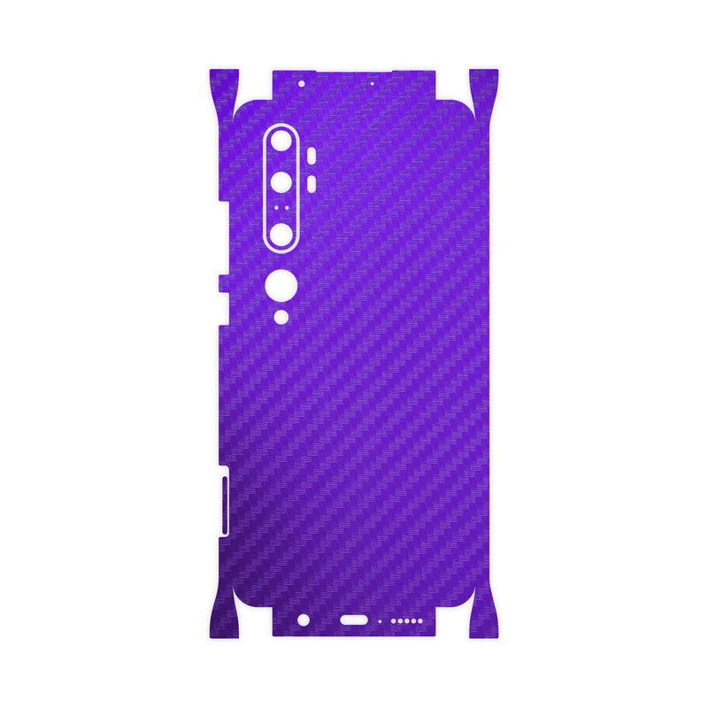 برچسب پوششی ماهوت مدل Purple-Fiber-FullSkin مناسب برای گوشی موبایل شیائومی MI Note 10 Pro