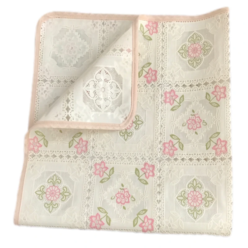 سفره 18 نفره مدل رویال طرح گیپور 400x140 سانتی متر کد 015