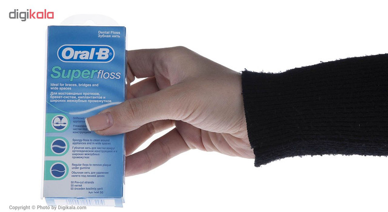 نخ دندان اورال-بی مدل Super