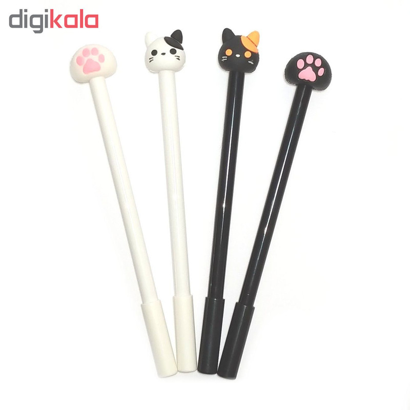 روان نویس عروسکی مدل گربه بسته 4 عددی روان نویس عروسکی مدل گربه بسته 4 عددی