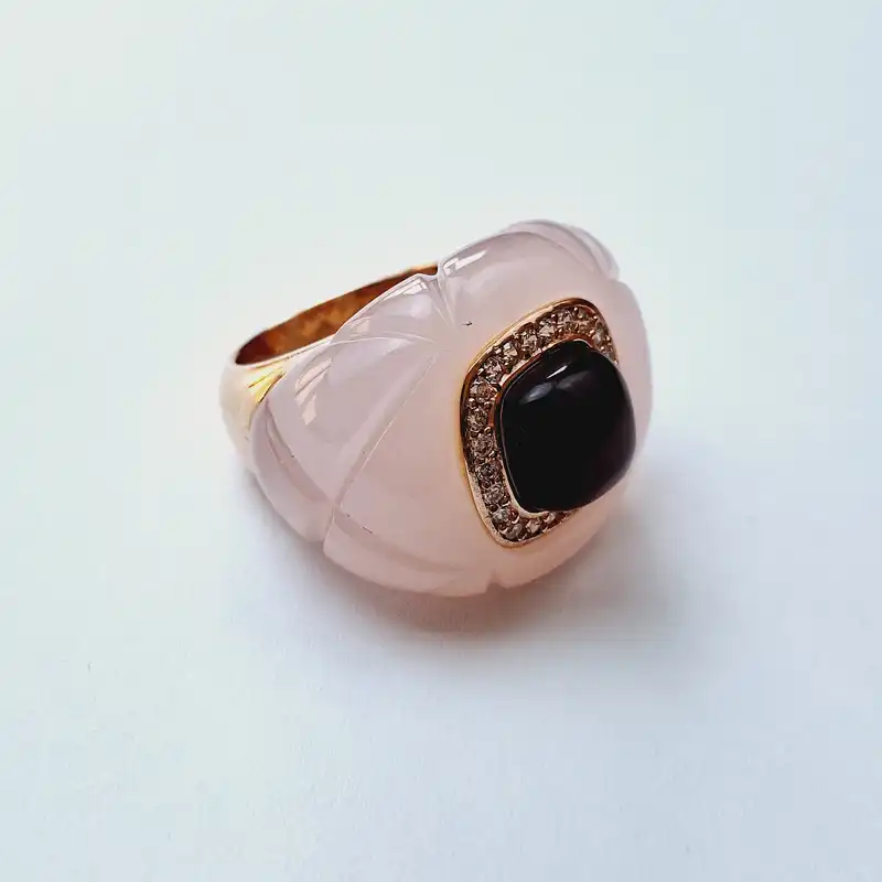 انگشتر نقره زنانه  مدل PiArte R102-44