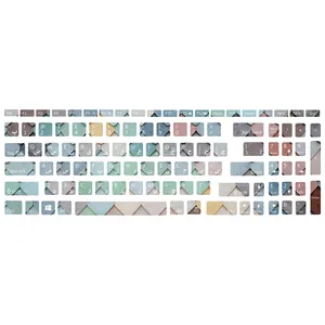 برچسب کیبورد طرح tile 