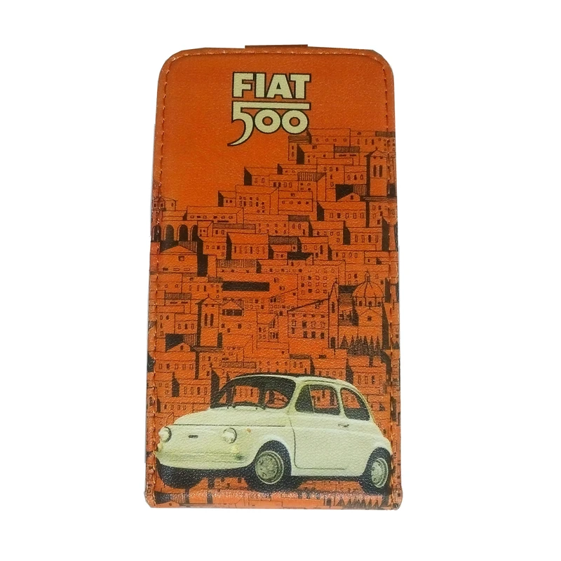 کیف کلاسوری مدل Fiat 500 مناسب برای گوشی موبایل آیفون iPhone 4/ 4S