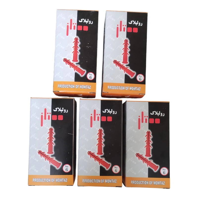 رول پلاک مدل لبه دار ۵ بسته ۴۰ عددی