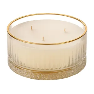 شمع دست‌ساز معطر انگلیش هوم مدل Bal Köpüğü کد 370 با رایحه وانیل، عنبر سیاه، رز، لیمو زمان اتمام 20 ساعت