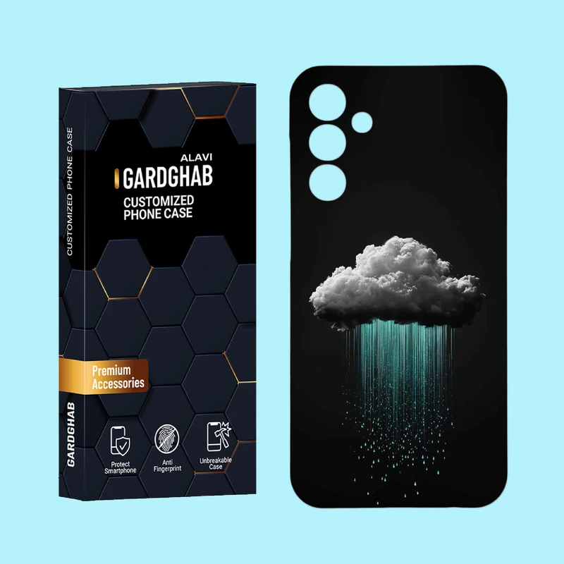 کاور گارد قاب علوی مدل هنری مناسب برای گوشی موبایل سامسونگ Galaxy F15 5G