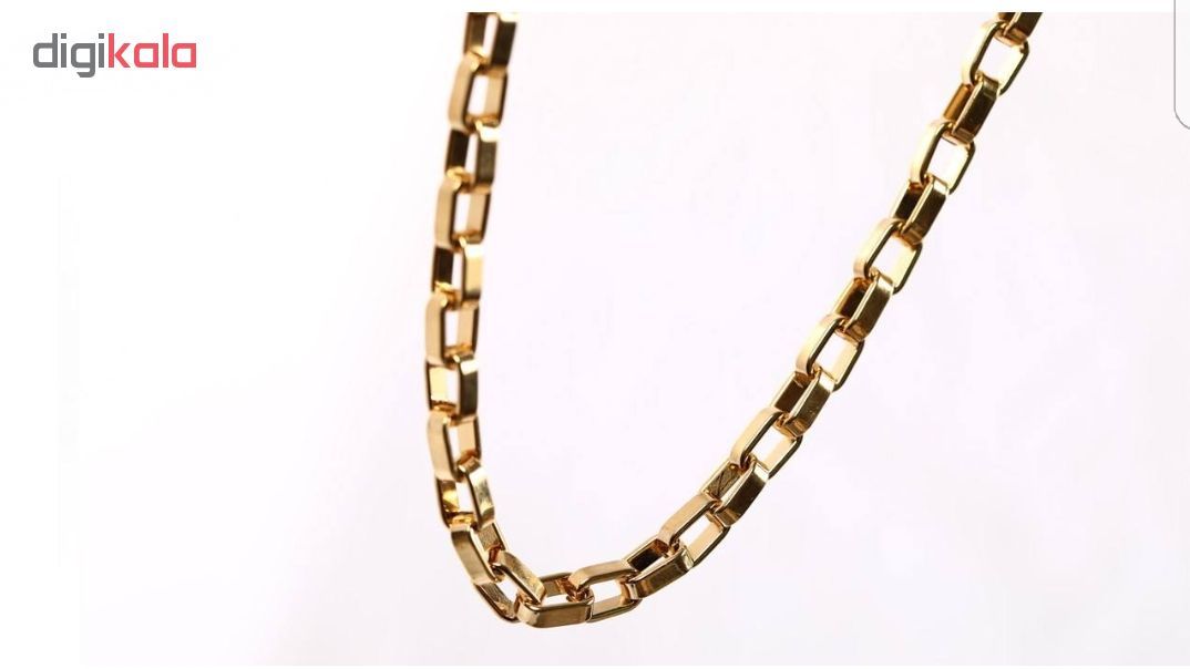 گردنبند مردانه طرح آجری مدل R00 main 1 4