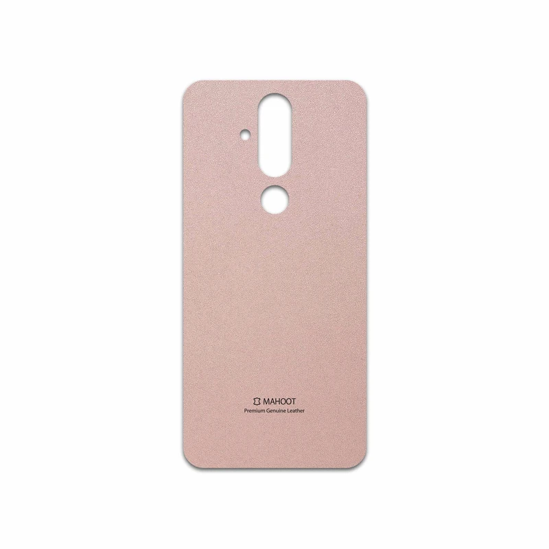 برچسب پوششی ماهوت مدل Rose Gold Leather مناسب برای گوشی موبایل نوکیا X71
