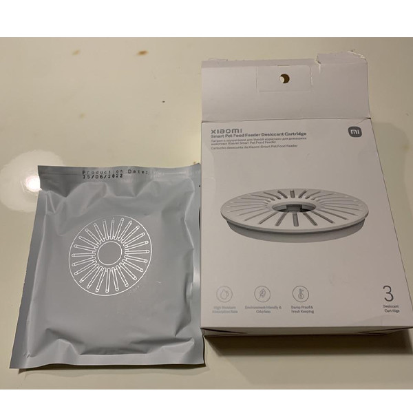 فیلتر یدک ظرف غذای حیوانات شیائومی مدل xwdb01mg-gl بسته سه عددی