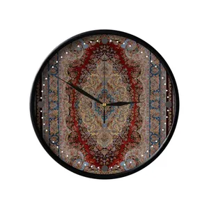 ساعت دیواری مدوپد طرح فرش تبریز مدل C-Tabriz23